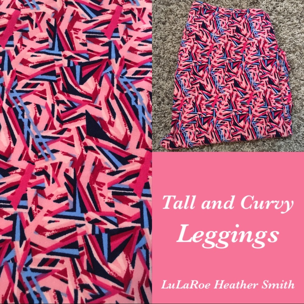 LuLaRoe TC leggings, NWT, size chart above